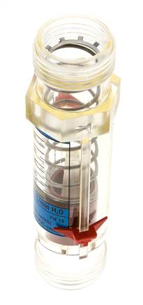 G1'' plastic variable area flow meter water 20-100 l/min