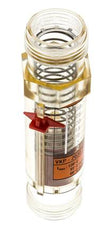 G1'' plastic variable area flow meter oil 100 cSt 2-30 l/min