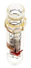 G1'' plastic variable area flow meter oil 100 cSt 5-45 l/min