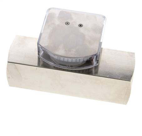 G1'' brass variable area flow meter oil 0.5-1.5 l/min 250 bar