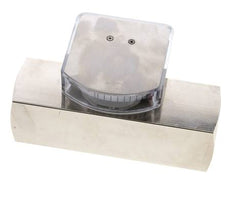 G1'' brass variable area flow meter oil 0.5-1.5 l/min 250 bar