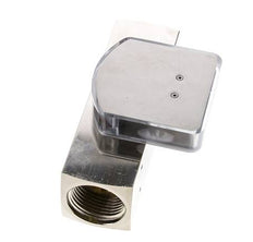 G1'' brass variable area flow meter oil 20-60 l/min 250 bar