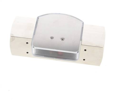 G1'' brass variable area flow meter oil 30-90 l/min 250 bar