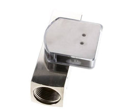 G1'' brass variable area flow meter oil 35-110 l/min 250 bar