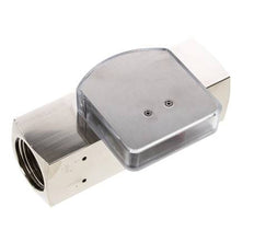 G1'' brass variable area flow meter oil 35-110 l/min 250 bar