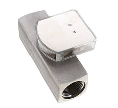 G1'' stainless variable area flow meter oil 0.1-0.8 l/min 300 bar