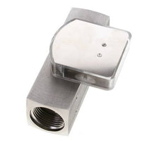 G1'' stainless variable area flow meter oil 0.1-0.8 l/min 300 bar