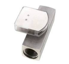 G1'' stainless variable area flow meter oil 0.1-0.8 l/min 300 bar