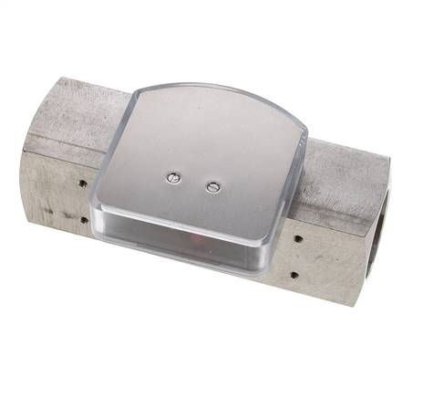 G1'' stainless variable area flow meter oil 1-4 l/min 300 bar