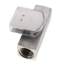 G1'' stainless variable area flow meter oil 1-4 l/min 300 bar