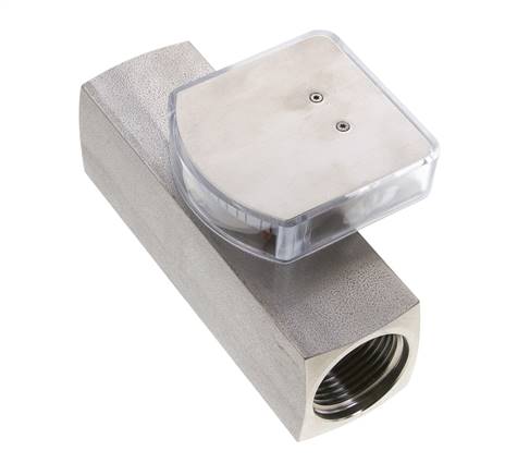 G1'' stainless variable area flow meter oil 2-8 l/min 300 bar