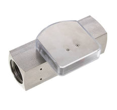 G1'' stainless variable area flow meter oil 2-8 l/min 300 bar