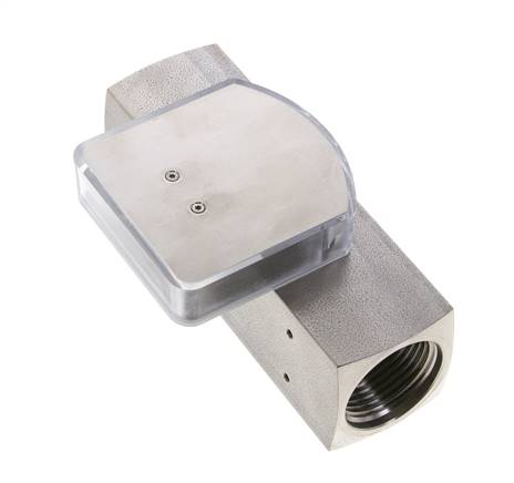 G1'' stainless variable area flow meter oil 2-8 l/min 300 bar