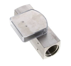 G1'' stainless variable area flow meter oil 3-10 l/min 300 bar