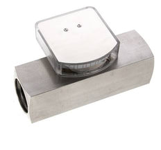 G1'' stainless variable area flow meter oil 8-24 l/min 300 bar