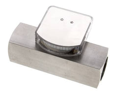 G1'' stainless variable area flow meter oil 8-24 l/min 300 bar