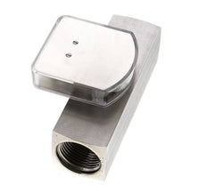 G1'' stainless variable area flow meter oil 8-24 l/min 300 bar