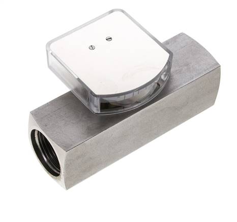 G1'' stainless variable area flow meter oil 10-30 l/min 300 bar