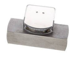 G1'' stainless variable area flow meter oil 10-30 l/min 300 bar