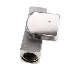 G1'' stainless variable area flow meter oil 10-30 l/min 300 bar