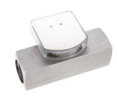 G1'' stainless variable area flow meter oil 15-45 l/min 300 bar