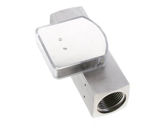 G1'' stainless variable area flow meter oil 15-45 l/min 300 bar