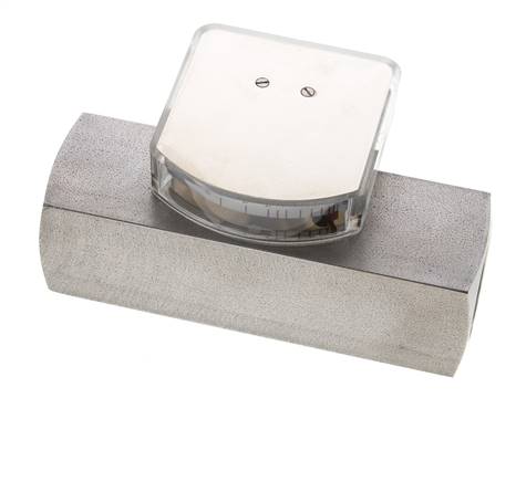 G1'' stainless variable area flow meter oil 35-110 l/min 300 bar