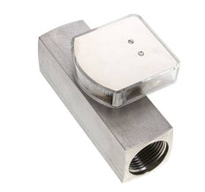 G1'' stainless variable area flow meter oil 35-110 l/min 300 bar