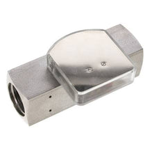 G1'' stainless variable area flow meter oil 35-110 l/min 300 bar