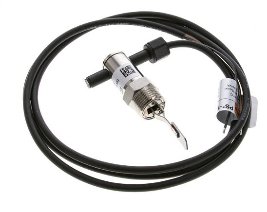 G1/2'' stainless insertion paddle flow switch DN 50-150 250 bar