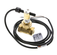 G1/4'' brass inline paddle flow switch 2.3-4.7 l/min 100 bar