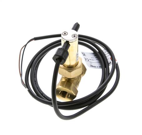 G1/4'' brass inline paddle flow switch 2.3-4.7 l/min 100 bar