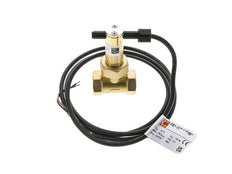 G1/2'' brass inline paddle flow switch 2.7-6.4 l/min 100 bar