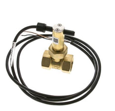 G3/4'' brass inline paddle flow switch 7.7-13.4 l/min 100 bar