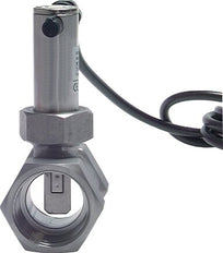 G3/4'' brass inline paddle flow switch 7.7-13.4 l/min 100 bar