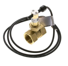 G1'' brass inline paddle flow switch 7.4-18.2 l/min 100 bar