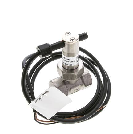 G1/4'' stainless inline paddle flow switch 2.3-4.7 l/min 250 bar