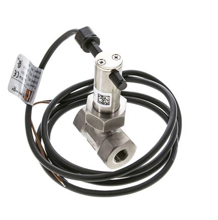 G1/4'' stainless inline paddle flow switch 2.3-4.7 l/min 250 bar