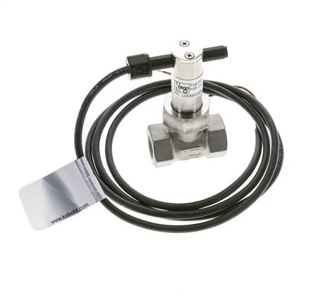 G3/8'' stainless inline paddle flow switch 2.8-6 l/min 250 bar