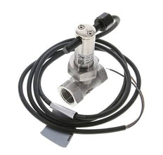 G1/2'' stainless inline paddle flow switch 2.5-6.4 l/min 250 bar