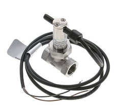 G1/2'' stainless inline paddle flow switch 2.5-6.4 l/min 250 bar