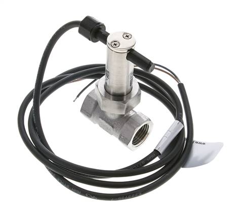 G1/2'' stainless inline paddle flow switch 2.5-6.4 l/min 250 bar