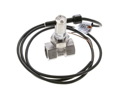 G3/4'' stainless inline paddle flow switch 7.7-13.4 l/min 250 bar