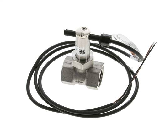 G1'' stainless inline paddle flow switch 7.4-18.2 l/min 250 bar