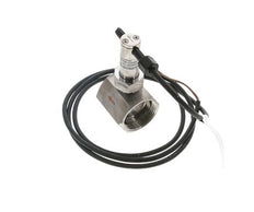 G1 1/4'' stainless inline paddle flow switch 22-38.6 l/min 40 bar