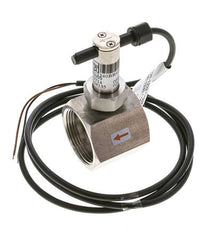 G1 1/2'' stainless inline paddle flow switch 34.8-64.2 l/min 40 bar