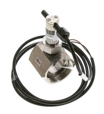 G1 1/2'' stainless inline paddle flow switch 34.8-64.2 l/min 40 bar