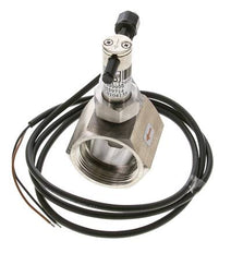 G1 1/2'' stainless inline paddle flow switch 34.8-64.2 l/min 40 bar