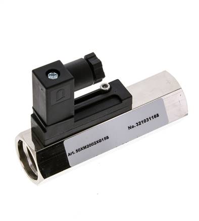G1/2'' brass variable area flow switch oil 0.5-1.6 l/min 300 bar