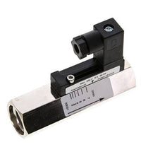 G1/2'' brass variable area flow switch oil 2-7 l/min 300 bar